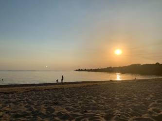 CAMPING DE LA PLAGE DES GRANGES ***, med paddling en Bretagne