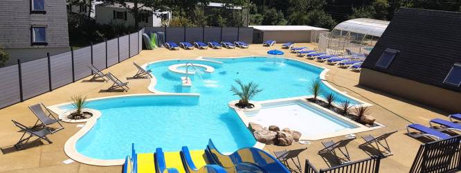 CAMPING LES PINS ***, con piscina cubierta en Bretagne